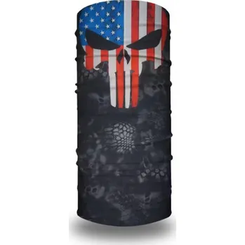 Nákrčník Nákrčník Lebky Rocka Neck Tube Punisher USA