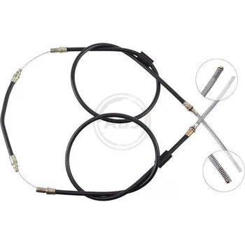 Lanko parkovací brzdy Tažné lanko, parkovací brzda A.B.S. K10855