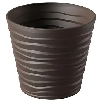 Květináč GARDINO Květináč BORA, průměr 30 cm, mokka