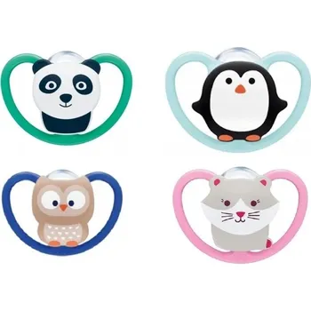 dudlíky Nuk Dudlík silikonový Space 6-18m, 1ks