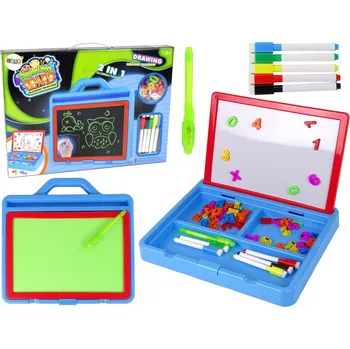 Magnetická kreslící tabulka LEAN Toys Magnetická kreslící tabulka 2v1