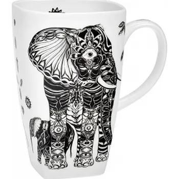 Hrnek Sloní rodinka 600 ml porcelánový