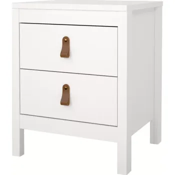 Noční stolek Noční stolek Real bílá - SLEVA 3% s kodem radost25