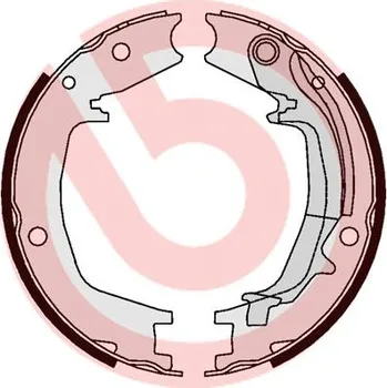 Brzdová čelist Sada brzdových čelistí, parkovací brzda BREMBO S 30 527