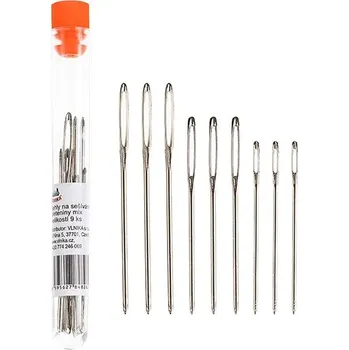 BELLATEX G - Jehly na sešívání pleteniny 9 ks mix velikostí