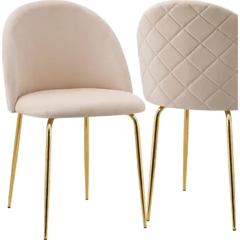 Jídelní židle MAXMAX FARGO Velvet béžová