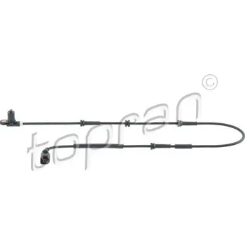 Brzdový systém Snímač, počet otáček kol TOPRAN 116 805