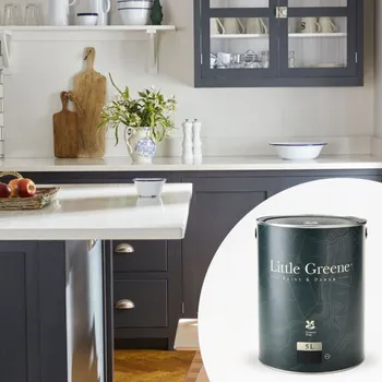 Speciální výtvarná barva Little Greene Barva na dřevo na kuchyňskou linku - Polomatná 5L - Intelligent Satin Vyberte odstín:: Dorchester Pink Deep (287)