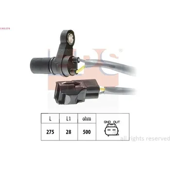 Čidlo automobilu Senzor otáček, automatická převodovka EPS 1.953.374