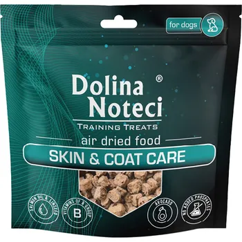 Pamlsek pro psa 3x130g Dolina Noteci Training Snacks Skin & Coat - výhodné balení