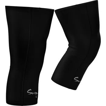 Cyklistické návleky Cyklistické návleky na kolena LIGHT černá - Černá / XXL