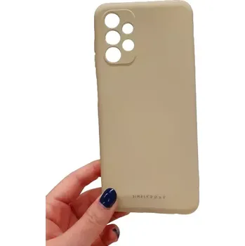 Pouzdro na mobilní telefon Pouzdro Roar Space case Samsung A13 4G A135 Krémové
