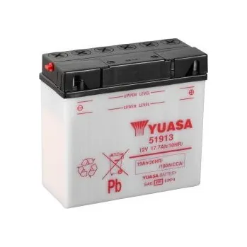 Motobaterie Yuasa Standard 12V, 19Ah, 190A, 51913