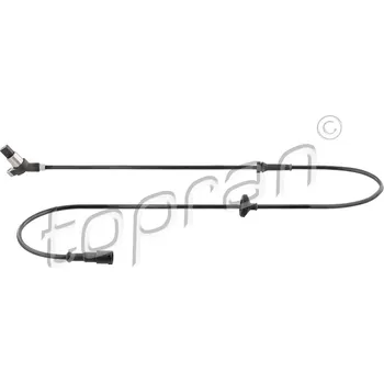 Brzdový systém Snímač, počet otáček kol TOPRAN 111 074