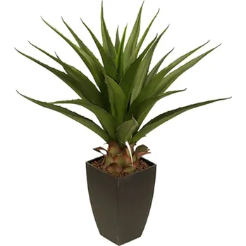 Zahradní dekorace Piskáček Praha Agave umělá 70 cm + obal