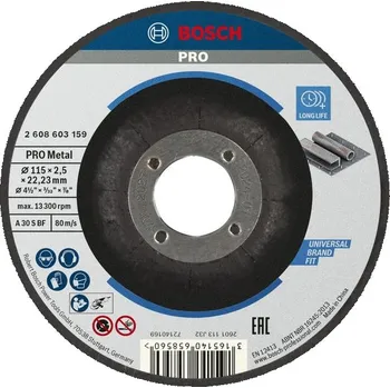 Řezný kotouč Bosch Řezací kotouč PRO Metal 2608603159