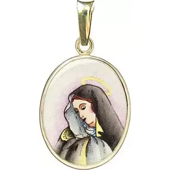 Přívěsek Aljančič Panna Maria Sedmibolestná madonka 148H zlato