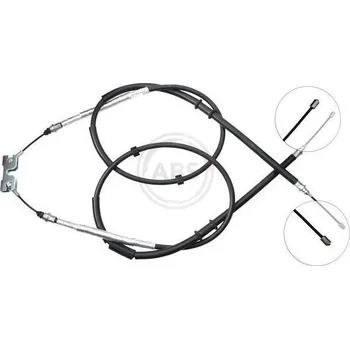 Lanko parkovací brzdy Tažné lanko, parkovací brzda A.B.S. K10015