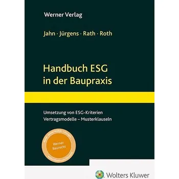Handbuch ESG in der Baupraxis - Jahn, Maximilian R.