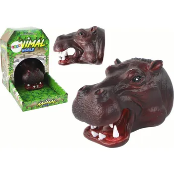 Figurka LEAN Toys Hroch - ruční loutka