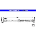 Brzdová hadice ATE 24.5111-0438.3