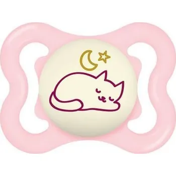 dudlíky MAM BABY Dudlík Supreme night 0m+ planet love - holka