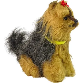 Figurka LEAN Toys Interaktivní plyšový pejsek - Jorkšírský teriér