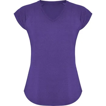 Dámské tričko Dámské sportovní tričko Avus, Roly Barva: Fialová melírovaná, Velikost: M
