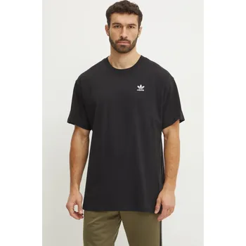 Pánské tričko Bavlněné tričko adidas Originals Essential JD0349 černá 99X, vel. S