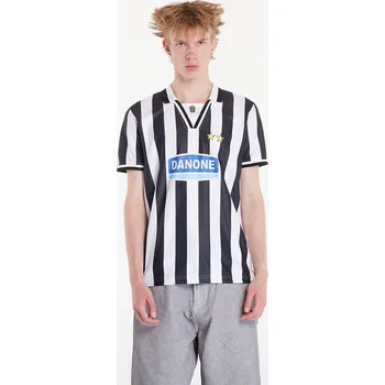 cyklistický dres Dres COPA Juventus 1994 - 95 Retro Football Shirt Black/ White XXL