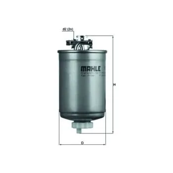 Palivový filtr Palivový filtr MAHLE KL 77