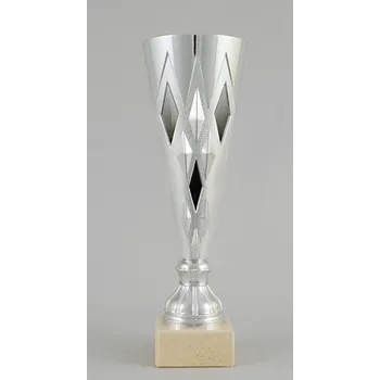 Stříbrný sportovní pohár kornout 27 - 30 cm - 28,5 cm
