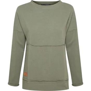 Dámská mikina Dámská tepláková mikina LOWLY No.2 KHAKI - MILOKH2XL