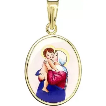 Přívěsek Aljančič Madona Matka dobré rady madonka 149H zlato