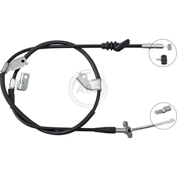 Lanko parkovací brzdy Tažné lanko, parkovací brzda A.B.S. K19017