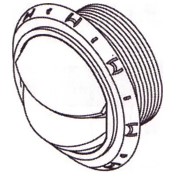 WEBAS Výstup uzavíratelný pro trubky 60 mm