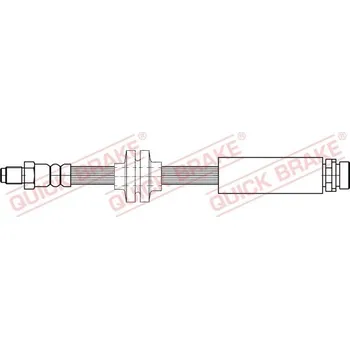 Brzdová hadice Brzdová hadice QUICK BRAKE 32.416