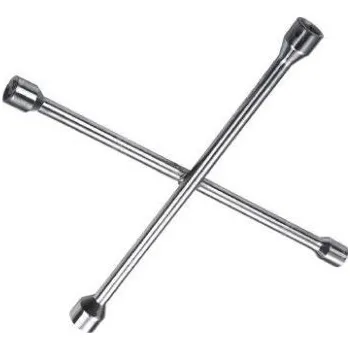 Autodíl Klíč křížový na kola 17, 19, 21, 23 mm