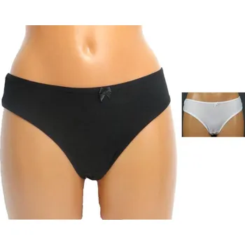 Kalhotky 2 Pack Vyšší dámské bambusové kalhotky Dove XL