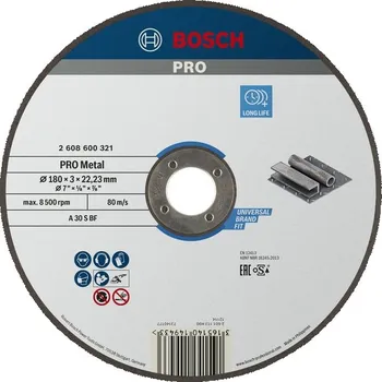 Řezný kotouč Bosch Řezací kotouč PRO Metal 2608600321
