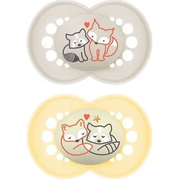 dudlíky MAM BABY Univerzální sada dudlíku 6m+ Day&Night Planet love