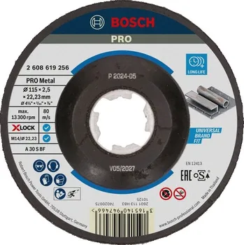 Řezný kotouč Bosch Řezací kotouč PRO Metal X-Lock 2608619256
