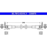 Brzdová hadice ATE 83.7813-0315.3
