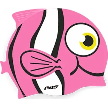 Plavecká čepice Dětská plavecká čepice RAS rybka růžová