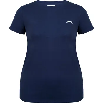 Dámské oblečení Tričko Slazenger Navy 1038521 10 (38)