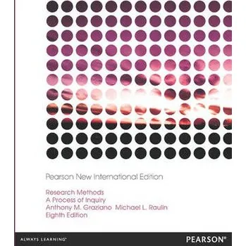 Učebnice Research Methods: A Process of Inquiry - Graziano, Anthony a Raulin, Michael