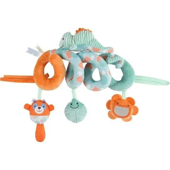 Hračka pro nejmenší CHICCO ZABAWKI Závěsná hračka Spirála na kočárek Chameleon