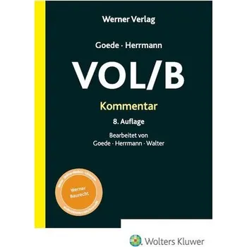 VOL / B Kommentar - Goede, Matthias