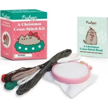 Cizojazyčná kniha Pusheen: A Christmas Cross-Stitch Kit - Belton, Claire