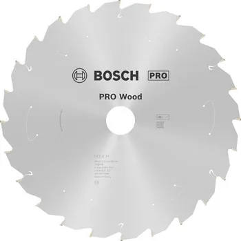 Pilový kotouč Bosch Pilový kotouč PRO Wood cordless pro akumulátorovou okružní pilu, 250 × 2,2 × 30 mm, T24 2608837727